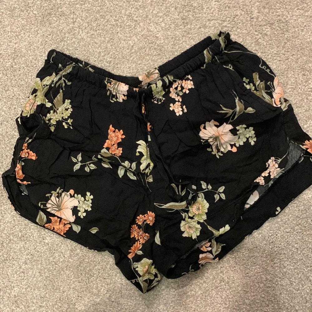 Brandy Melville Floral Shorts